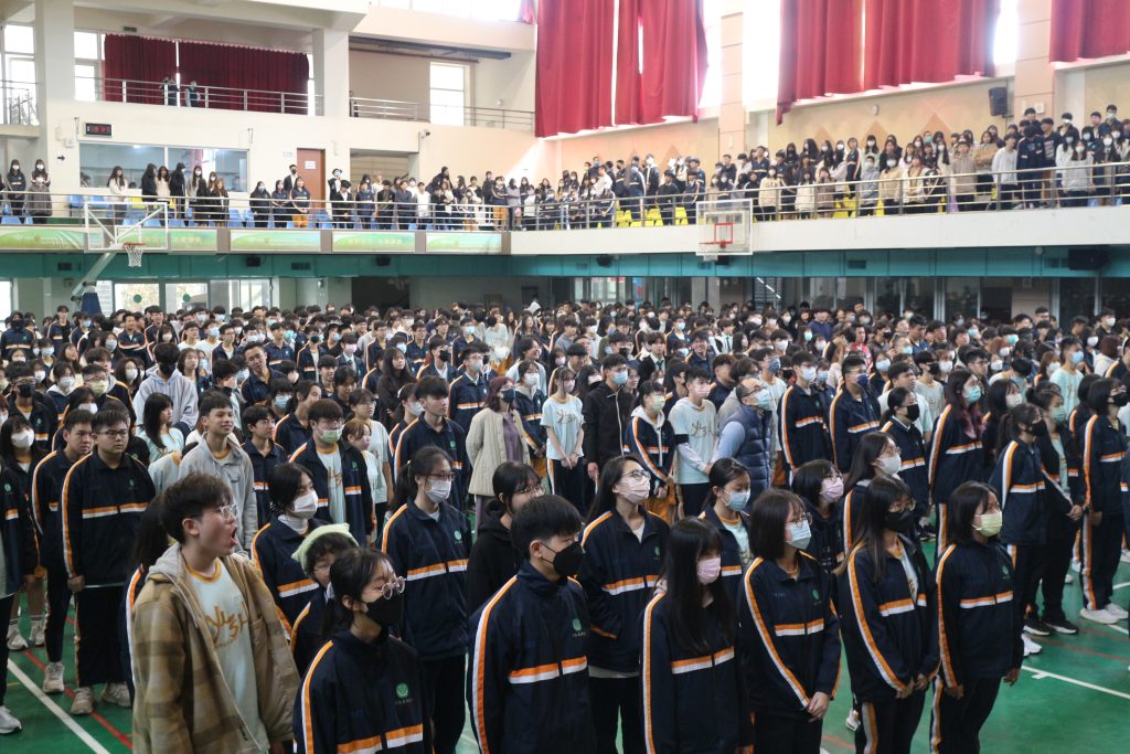 1130216第二學期始業式代表照片