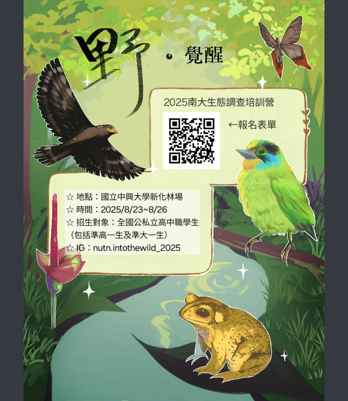 南大營隊海報
