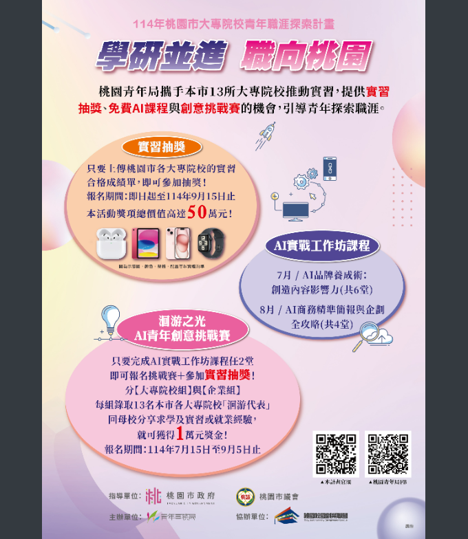 桃園市青年職涯活動